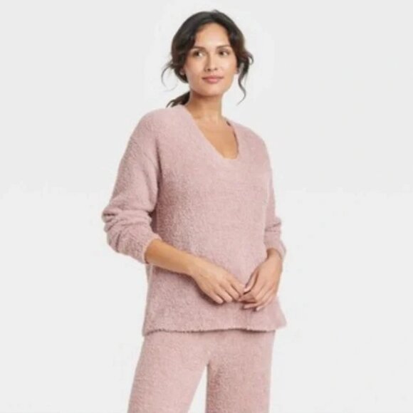 Stars Above Target Mauve Rose Loungewear Sweater Set Size XXL - Picture 10 of 11